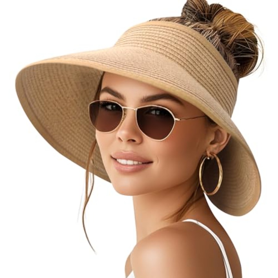 Hat Floppy Wide - Sun Visor Hats for Women Wide