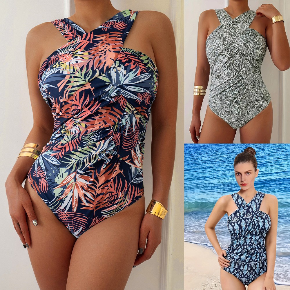 Women Swimsuit Plus Size Modes - Swimsuit Bikini Ruched 리뷰 및 가격