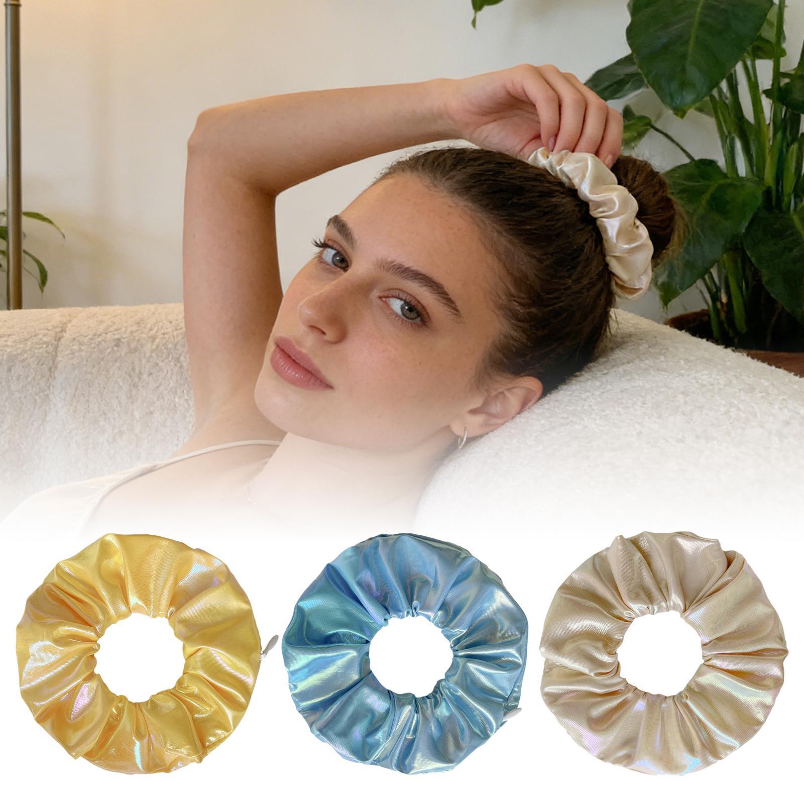Soft Hair Scrunchies with Zipp - Headband Summer Knit 리뷰 및 가격