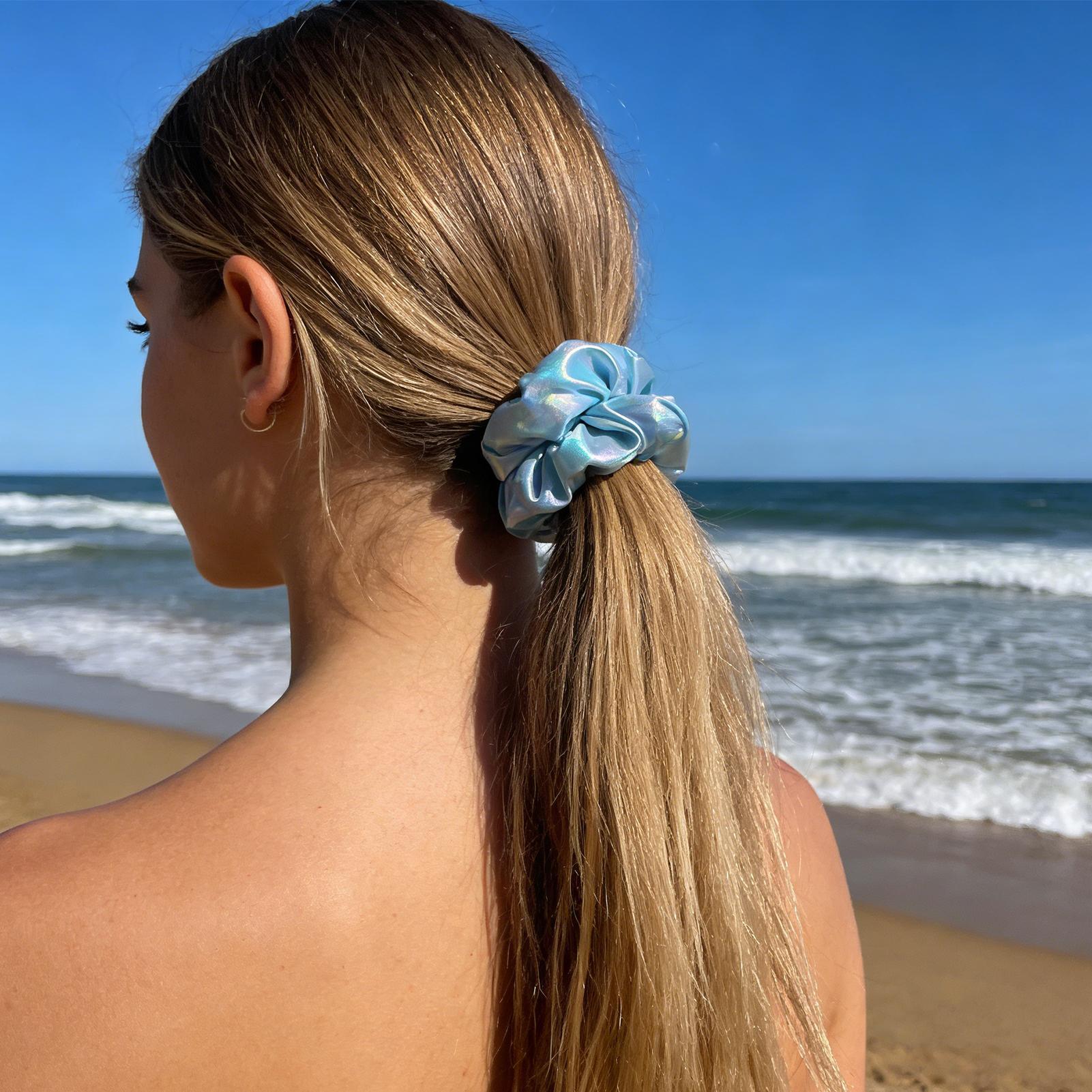 Soft Hair Scrunchies with Zipp - Headband Summer Knit 리뷰 및 가격