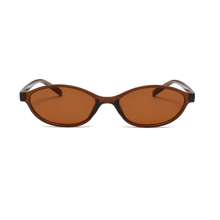 Fashion Oval Simple Literary S - Sunglasses Cat Eye 리뷰 및 가격
