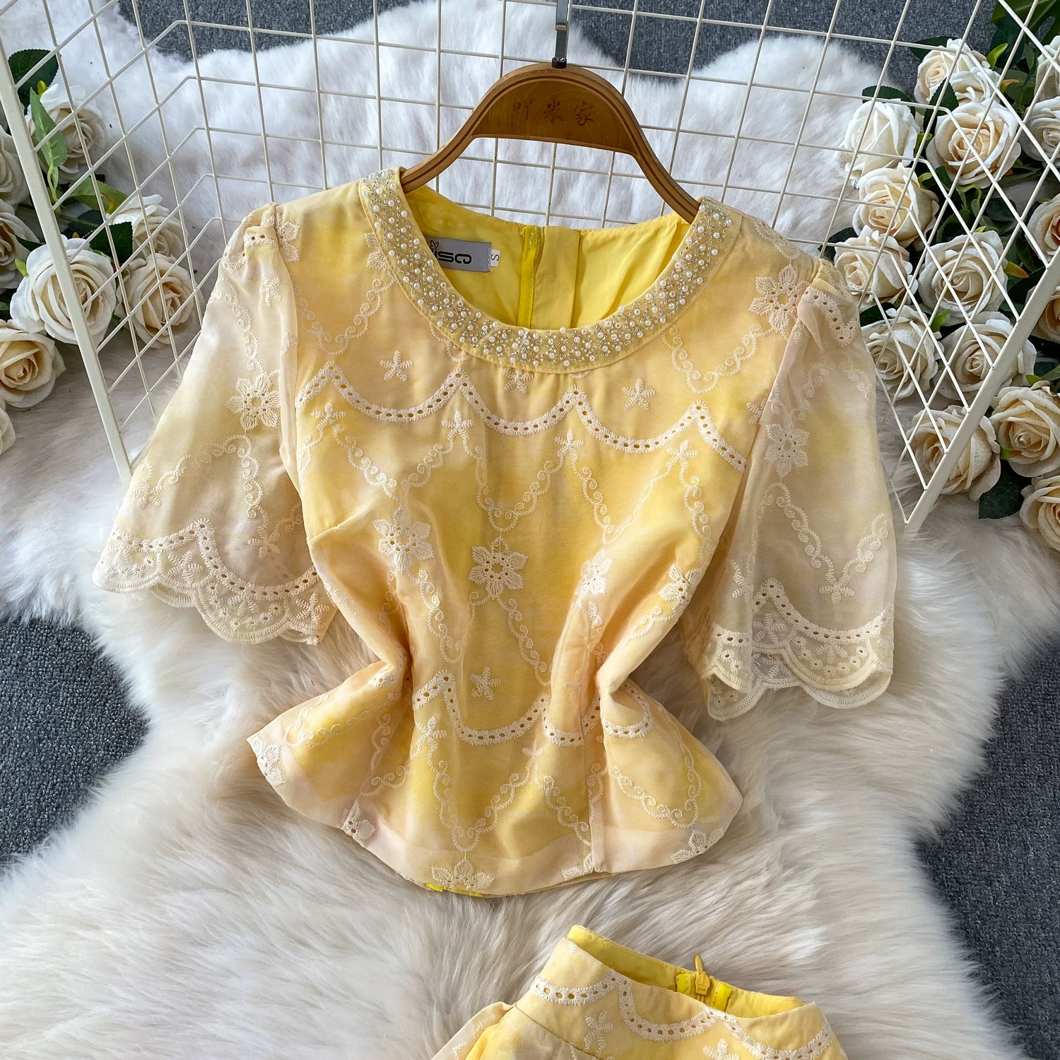 Vintage Boho Floral Crochet La - Crop Top Crochet 리뷰 및 가격