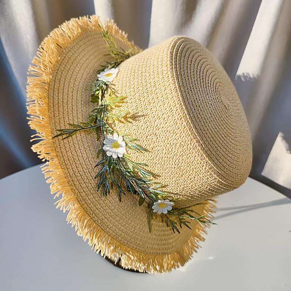 Sun Hat Wide Brim Floppy Straw - Hat Floppy Wide 리뷰 및 가격