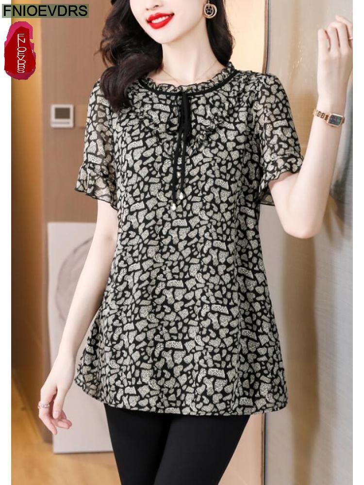 M-5XL 2023 Loose Clothes Women - Romper Floral Print 리뷰 및 가격