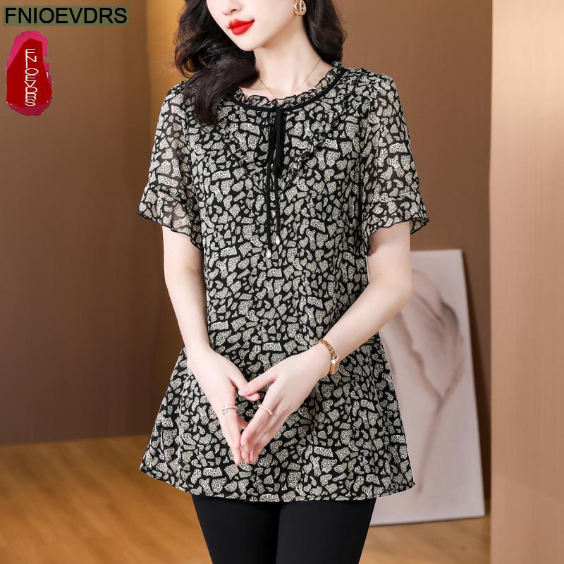 M-5XL 2023 Loose Clothes Women - Romper Floral Print 리뷰 및 가격