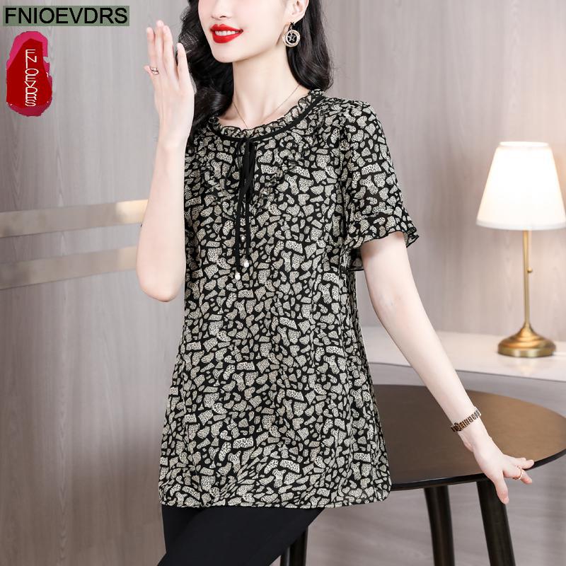 M-5XL 2023 Loose Clothes Women - Romper Floral Print 리뷰 및 가격