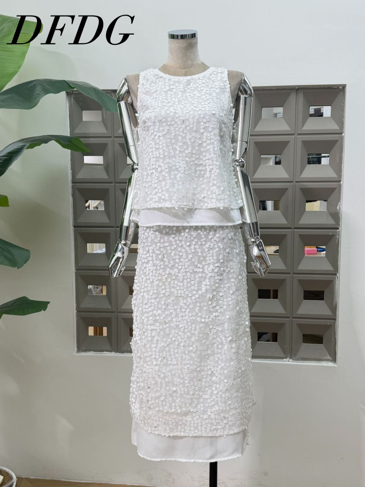 DFDG Women 2026 Spring Summer  - Midi Skirt Floral 리뷰 및 가격