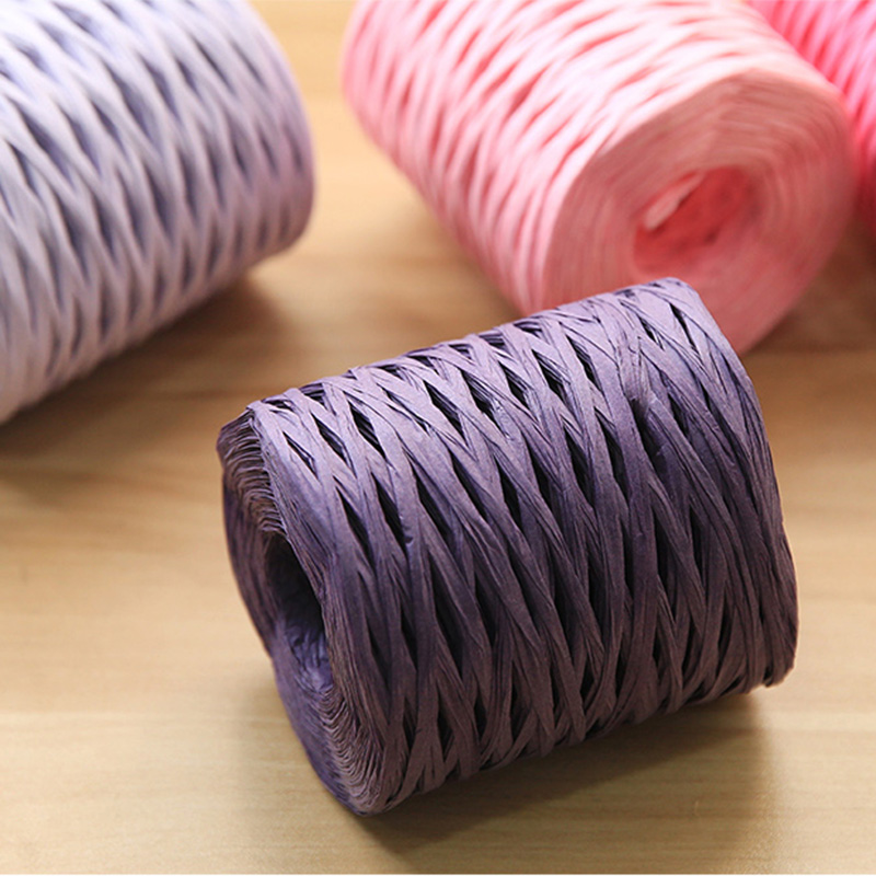 200m Natural Raffia Straw Yarn - Crochet Bag Raffia 리뷰 및 가격