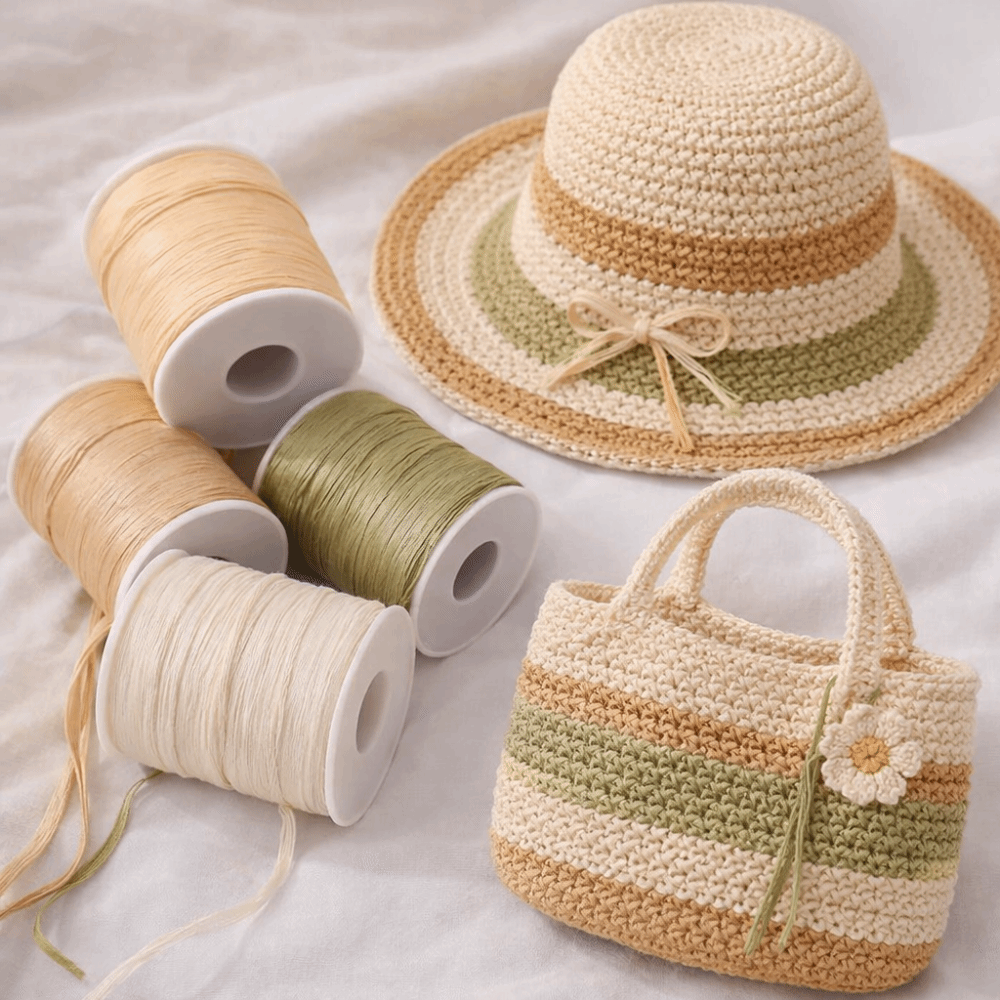 Premium Quality 120M Per Roll  - Crochet Bag Raffia 리뷰 및 가격