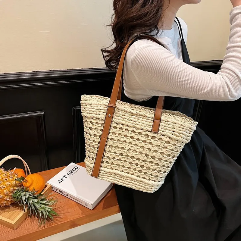 Large capacity seaside vacatio - Tote Bag Beach 리뷰 및 가격