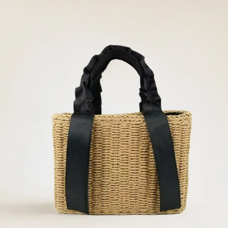 Straw Woven Handbag Summer Vac - Tote Bag Beach 리뷰 및 가격