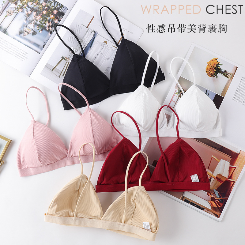 3D Sexy Lingerie Seamless Spor - Bralette Triangle Set 리뷰 및 가격